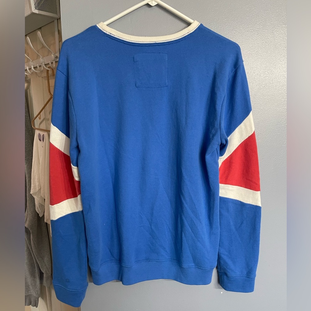 Abercrombie & Fitch Red/White/Blue Crewneck - small - Picture 3 of 4